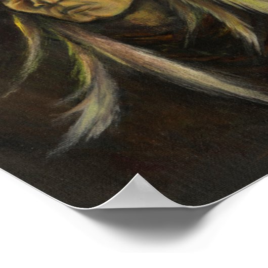 Obergeist des Wolfs Poster (Ecke)