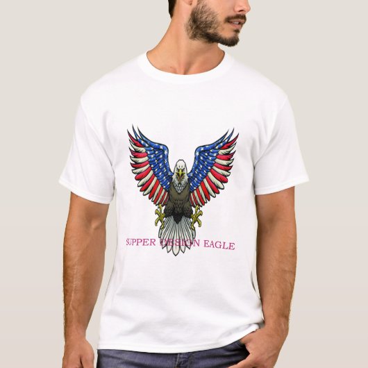 Obergeschoss Adler T - Shirt (Vorderseite)