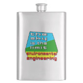 Obergrenze für die Umwelttechnik Flachmann (Vorderseite)