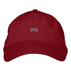 Obergrenze von 1995 - Anpassen des Geburtsjahres Bestickte Baseballkappe