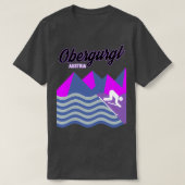 Obergurgl Austria Ski Resort Snowboard Snowboardin T-Shirt (Design vorne)