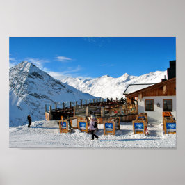 Obergurgl Hochgurgl Tirol Alpen Österreich Ph Poster