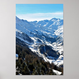 Obergurgl Hochgurgl Tirol Alpen Österreich Ph Poster
