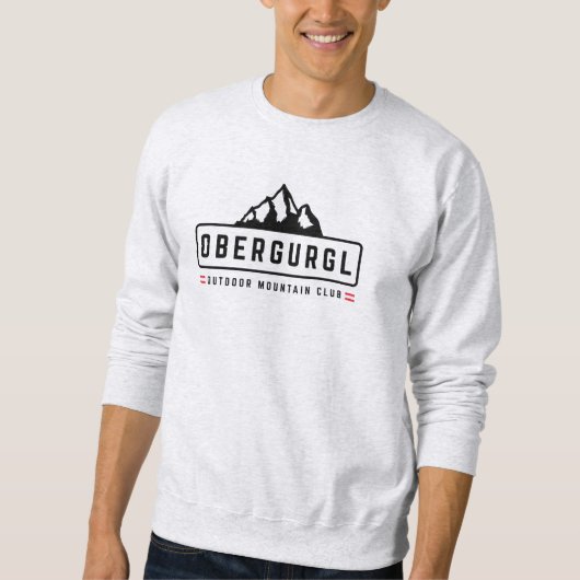 Obergurgl Österreich Außenbereich Sweatshirt (Vorderseite)