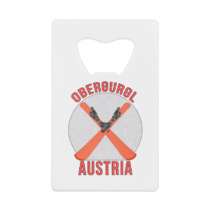 Obergurgl, Österreich Geldbeutel Flaschenöffner