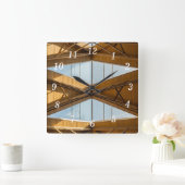 Oberhalb der Anthony Square Wall Clock Quadratische Wanduhr (Zuhause)