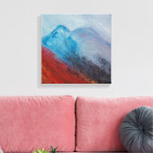 Oberhalb von Achnashellach, schottische Landschaft Leinwanddruck (Insitu (Wohnzimmer))