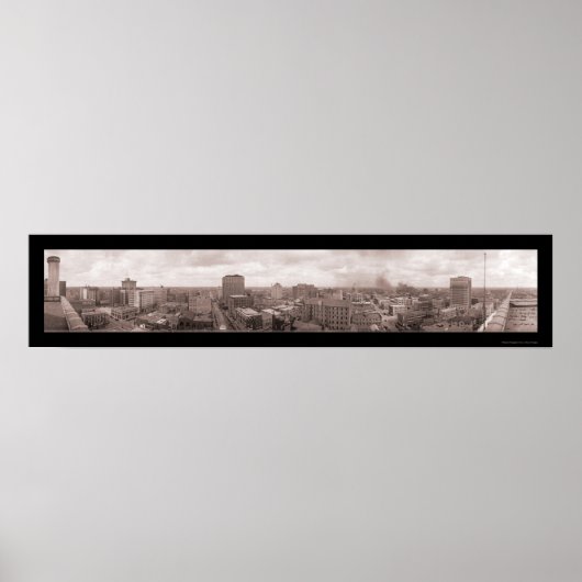 Oberhalb von Keystone Houston Foto 1924 Poster (Vorne)