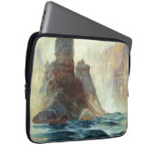 Oberhalb von Tower Falls, Moran, 1872 Laptopschutzhülle (Vorne Rechts)