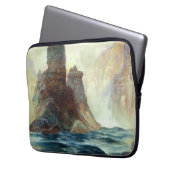 Oberhalb von Tower Falls, Moran, 1872 Laptopschutzhülle (Vorderseite Links)