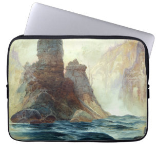Oberhalb von Tower Falls, Moran, 1872 Laptopschutzhülle