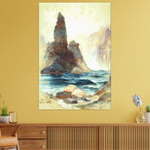 Oberhalb von Tower Falls, Moran, 1872 Leinwanddruck (Insitu (Wohnzimmer))