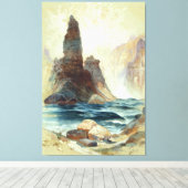 Oberhalb von Tower Falls, Moran, 1872 Leinwanddruck (Insitu (Holzboden))