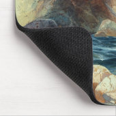Oberhalb von Tower Falls, Moran, 1872 Mousepad (Ecke)