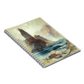 Oberhalb von Tower Falls, Moran, 1872 Notizblock (Rechte Seite)