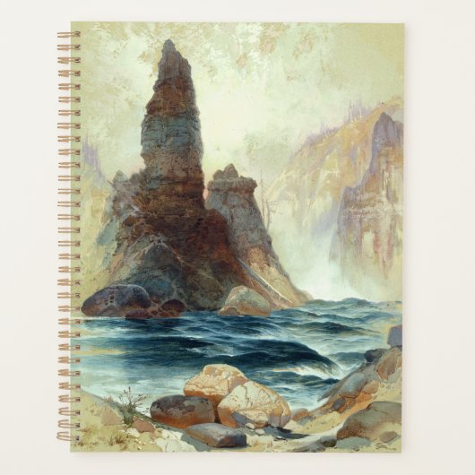 Oberhalb von Tower Falls, Moran, 1872 Planer (Vorderseite)