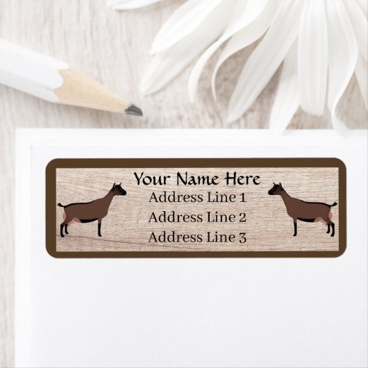 Oberhasli Milchziege Rücksendeadresse (Insitu)