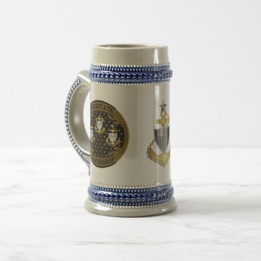 Oberhaupt Bierglas (Vorderseite Links)