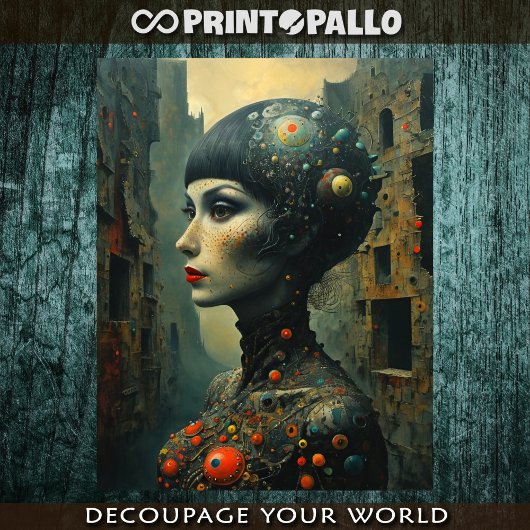 Oberhaupt für Surreal und Magie Seidenpapier