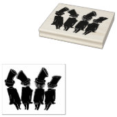 Oberhut 4 gummistempel (Stempel)