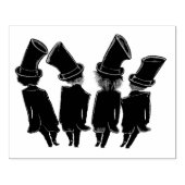 Oberhut 4 gummistempel (Prägung)