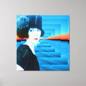 Oberhut mit Schnee Leinwanddruck (Vorderseite)