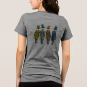 Oberhüte von Eight Tri-Blend Shirt (Rückseite)