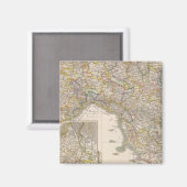 Oberitalien und Mittelitalien unter dem Staufen Magnet (Vorderseite/Rückseite)