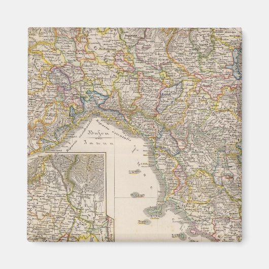 Oberitalien und Mittelitalien unter dem Staufen Magnet (Vorne)