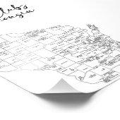 Oberklubs von Wisconsin Fotodruck (Ecke)