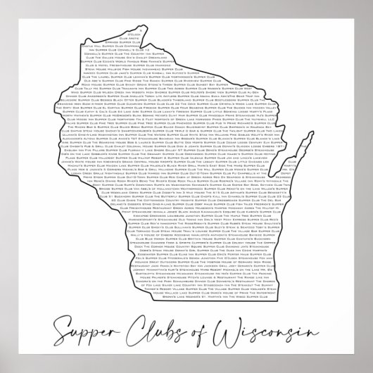 Oberklubs von Wisconsin Poster (Vorne)