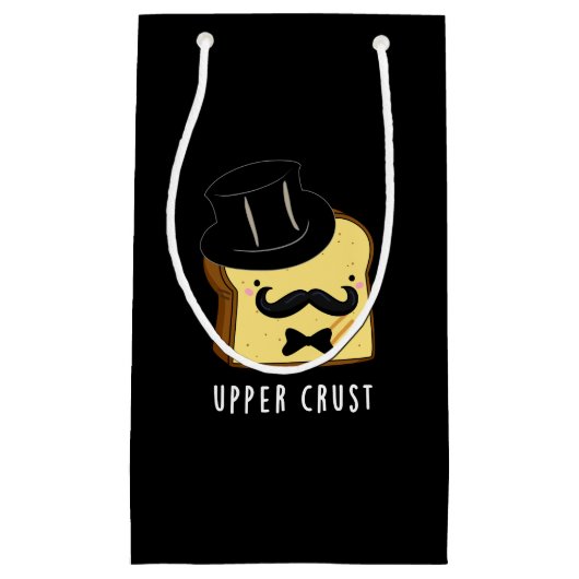 Oberkruste Brötchen Puppe Dark BG Kleine Geschenktüte (Vorderseite)