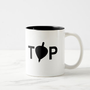 OBERLABEL ZWEIFARBIGE TASSE