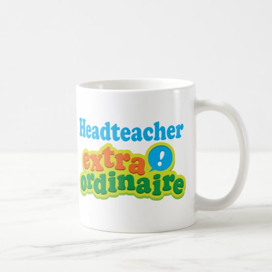 Oberlehrer-Extraordinaire Geschenk-Idee Kaffeetasse (Rechts)