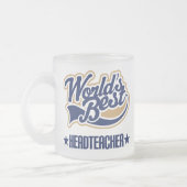 Oberlehrer-Geschenk für (Welten am besten) Mattglastasse (Links)