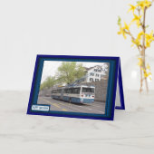 Oberleitungsbus Karte (Gelbe Blume)