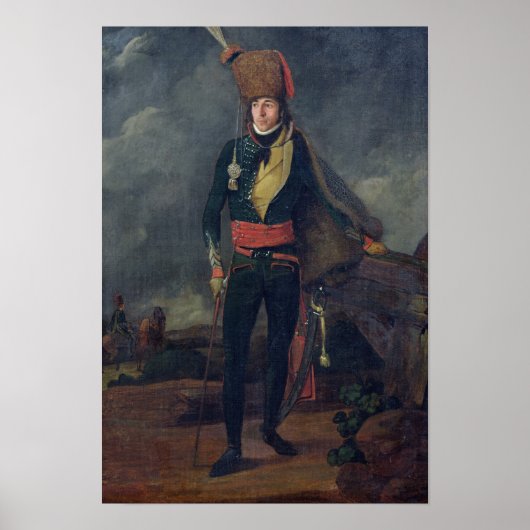 Oberleutnant der 8. Hussars Poster (Vorne)