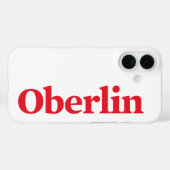 Oberlin iPhone Case (Rückseite (Horizontal))