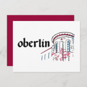 Oberlin Uni - Kapelle Finney Postkarte (Vorne/Hinten)