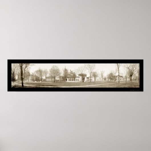 Oberlin Uni, Ohio Foto 1909 Poster (Vorne)