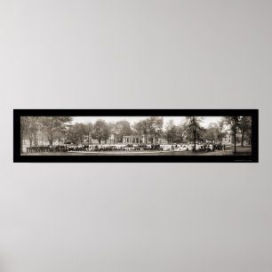 Oberlin Uni Students Foto 1906 Poster