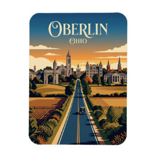 Oberlin USA Magnet