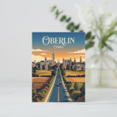 Oberlin USA Postkarte (Stehend Vorderseite)