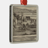 Obermuller, Wille Wohnsitze Silbernes Ornament (Rechts)