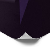 Oberndorf, Salzburg, Österreich, Skiplakat Poster (Ecke)