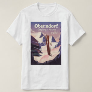 Oberndorf,Salzburg,Österreich, Skiposter T-Shirt