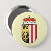Oberoesterreich, Österreich Button (Vorne & Hinten)