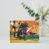 "Oberon im Herbst" Postkarte (Stehend Vorderseite)