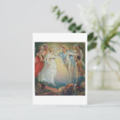 Oberon und Titania von 'A Midsommer Night's Dream Postkarte (Stehend Vorderseite)