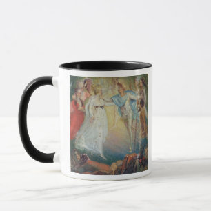 Oberon und Titania von 'einem Sommernachtstraum Tasse
